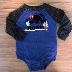 Roots long sleeve onesie